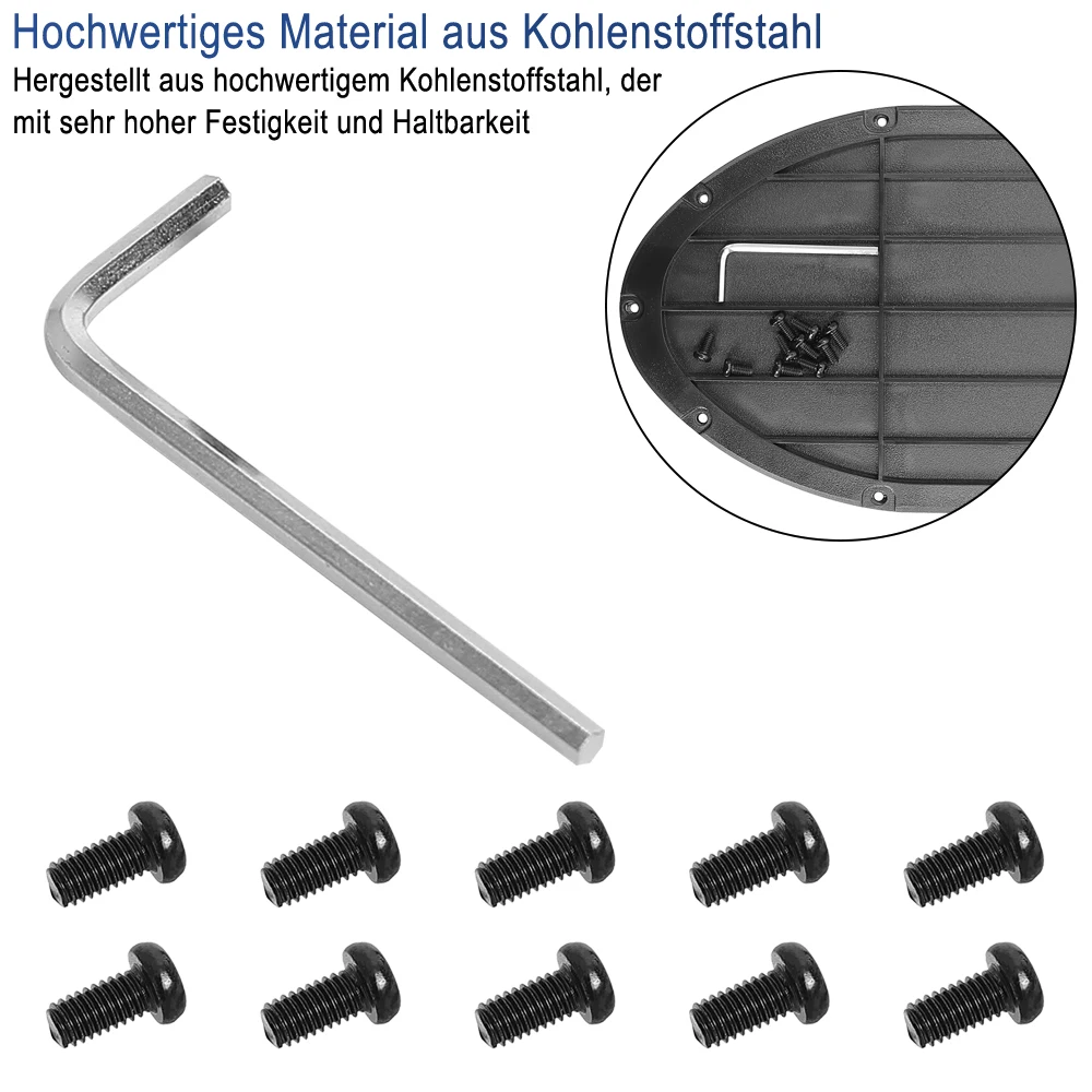Elektrische Roller Untere Batterie Abdeckung Schrauben für Segway Ninebot MAX G2 G65 G30 G30LP G30D Schraube Mit Werkzeuge Teile – Detail 4