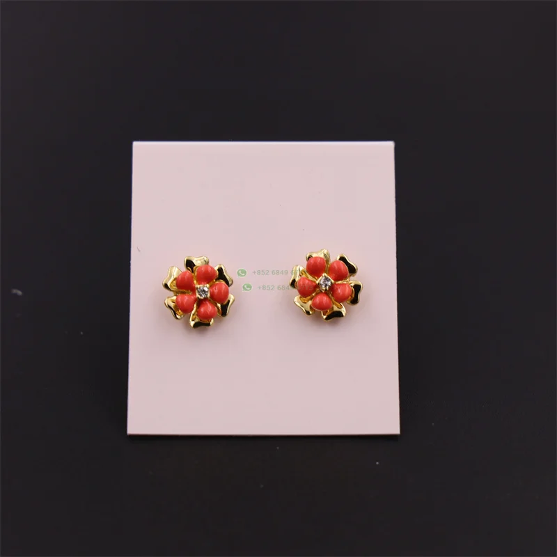 

Gold Jewelry Stud Earrings For Women Free Shipping Fashion Jewelry