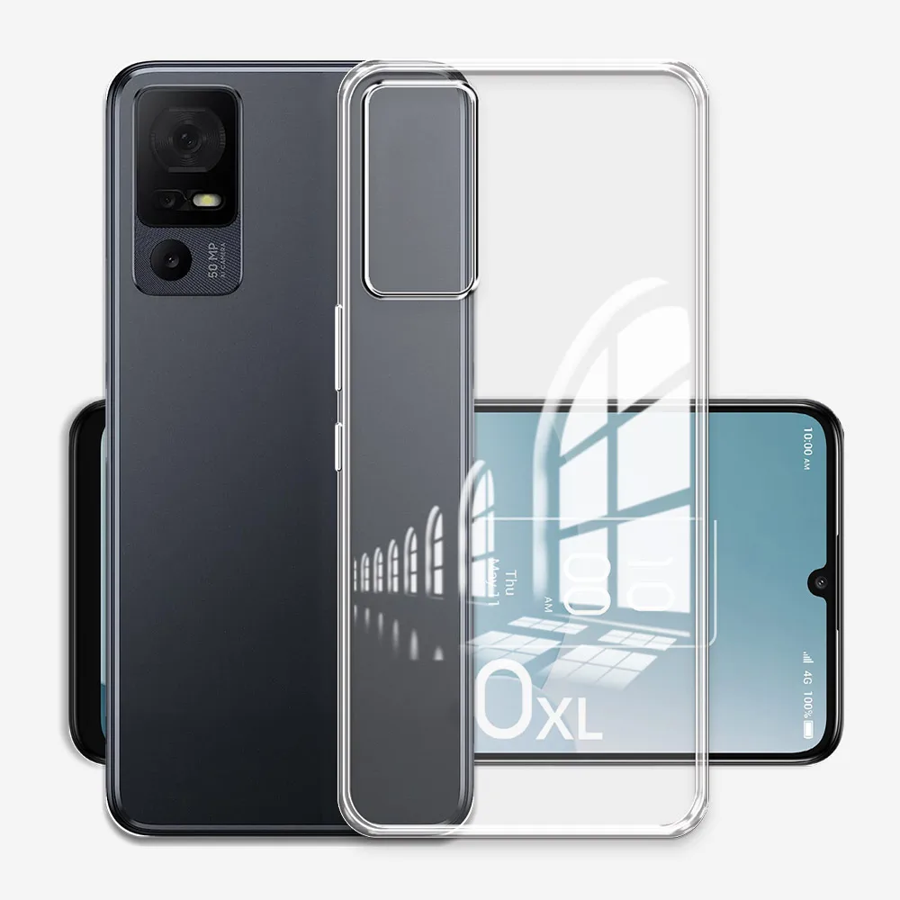 Clear Silicone Soft TPU Shockproof Phone Case - Transparent Protective Cover