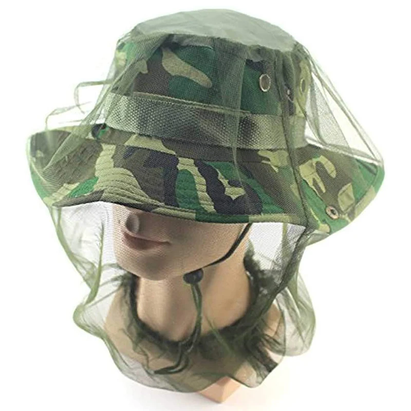 Mesh Face Protector Cap Beekeeping Hat Insect Repellent And Bee-proof Net Cap Face Protector Hat Beekeeping Hat Anti-mosquito Anti-bee Hood For Travel Camping Fishing