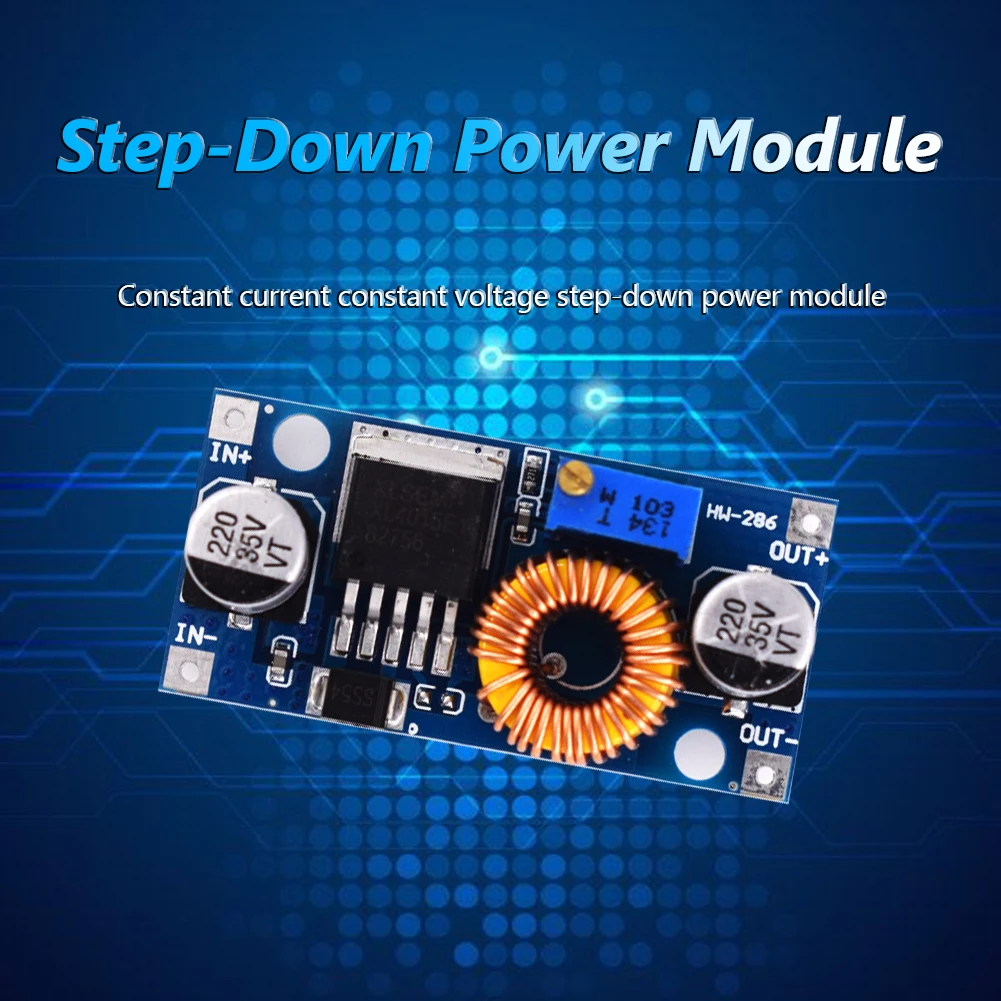 Power Module Step Down Buck Converter HW-286A Large Current 5A Charging Board Power Supply Module Step Down Converter
