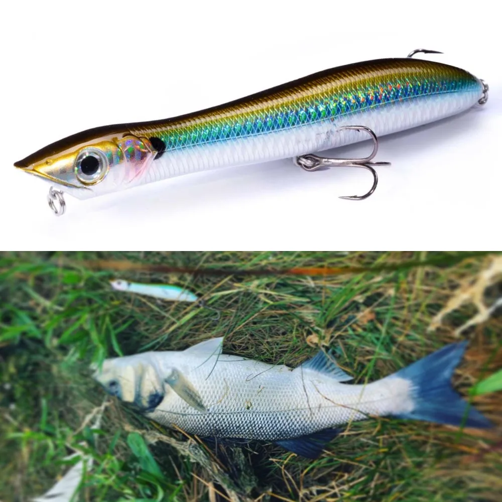 

100mm 140mm Topwater Popper Fishing Lure patchinco Floating Wobblers Artificial Bait Patchinko 140 leurre de surface lures