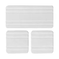 3pcs Large Absorbent Stone Tray Dry And Tidy Diatomaceous Earth Stone Sink Tray Instant Dry Sink, Sponge Hand Soap Holder 1