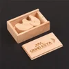 1pcs Free Laser Engraving Wooden Box With Sliding Top Storage Box for Necklace Ring Jewelry Or USB Free Printing Custom Wood Box 4