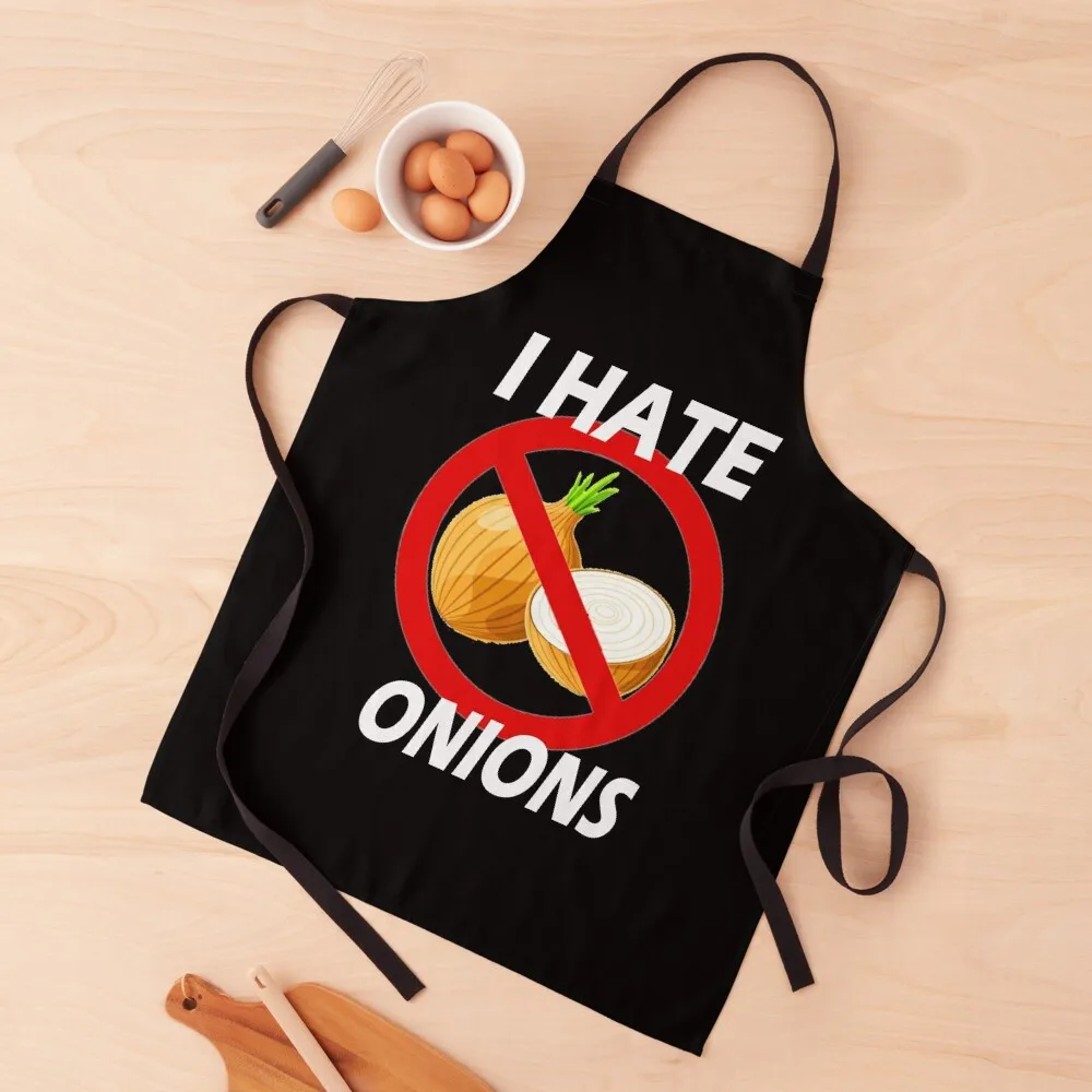 

I Hate Onions Apron For Nail Stylist For Hairdresser home women Apron