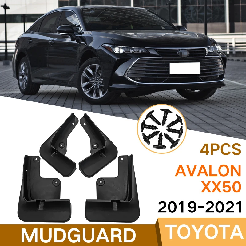 Mud Flaps For Toyota Avalon XX50 2019-2021 MudFlaps Front Rear Fender ...