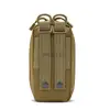 Tactical Drop Leg Platform Molle EDC Pouch Medical EMT Emergency First Aid Kit Bag IFAK Utility Tool Bag with Thigh MOLLE Rig 5