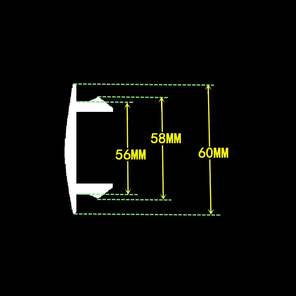 4x 56mm 60mm Car Wheel Hub Center Caps ABS Vehicle Wheels Tires Center Covers Auto Car Wheel Caps Tire Decoration Cap wheel center caps wheel center hub cap sticker
