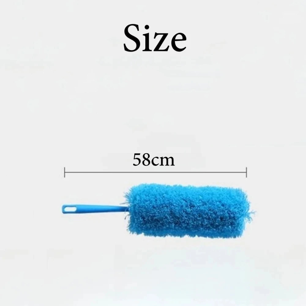 Soft Microfiber Dusting Duster Bendable Chenille Duster Portable Hangable Cleaner Brush Anti-Static Flexibl Cleaning Tool