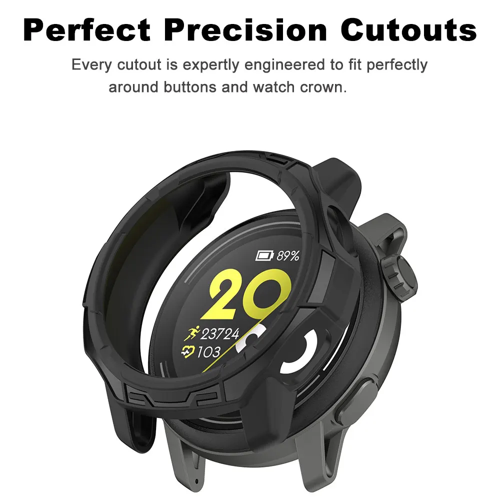 Premium Soft TPU Protective Cover for Smartwatches – Enhanced Durability and Style