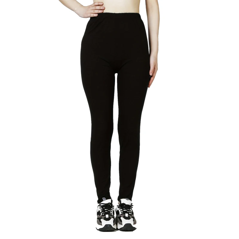 European and American Casual Solid Color Matte Bottom Pants, Treasure Blue Tight Pants, Slim Fit and High Elasticity Pants 4