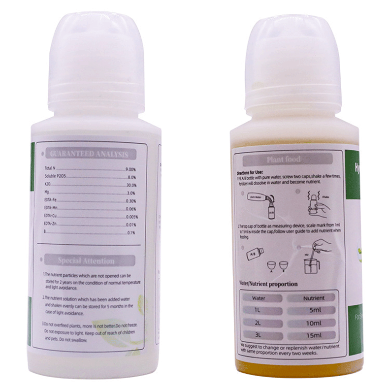 Description Picture 5 of itemGeneral Soilless Cultivation Nutrients A and B Fertilizer For Growing Vegetables Fruit Flowers Hydroponic Plant Food Solution