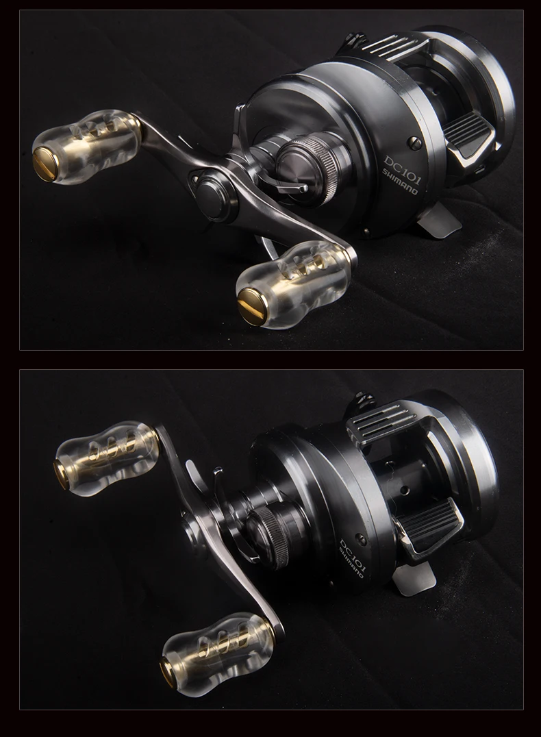 Poignée acrylique DEUKIO DIY pour modification moulinet spinning baitcasting accessoires personnalisation