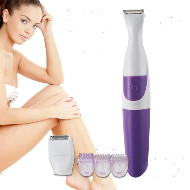 

Portable Electric Lady Bikini Shaver Wet Dry Pube Hair Trimmer Intimate Part Clipper Woman Private Area Style Razor Pubic Cutter