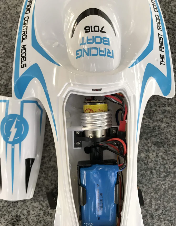 S0f72c8a313db4e369034d0f173dc51e7v 고속 RC 보트 45cm 물놀이 30km/h 여름 호수