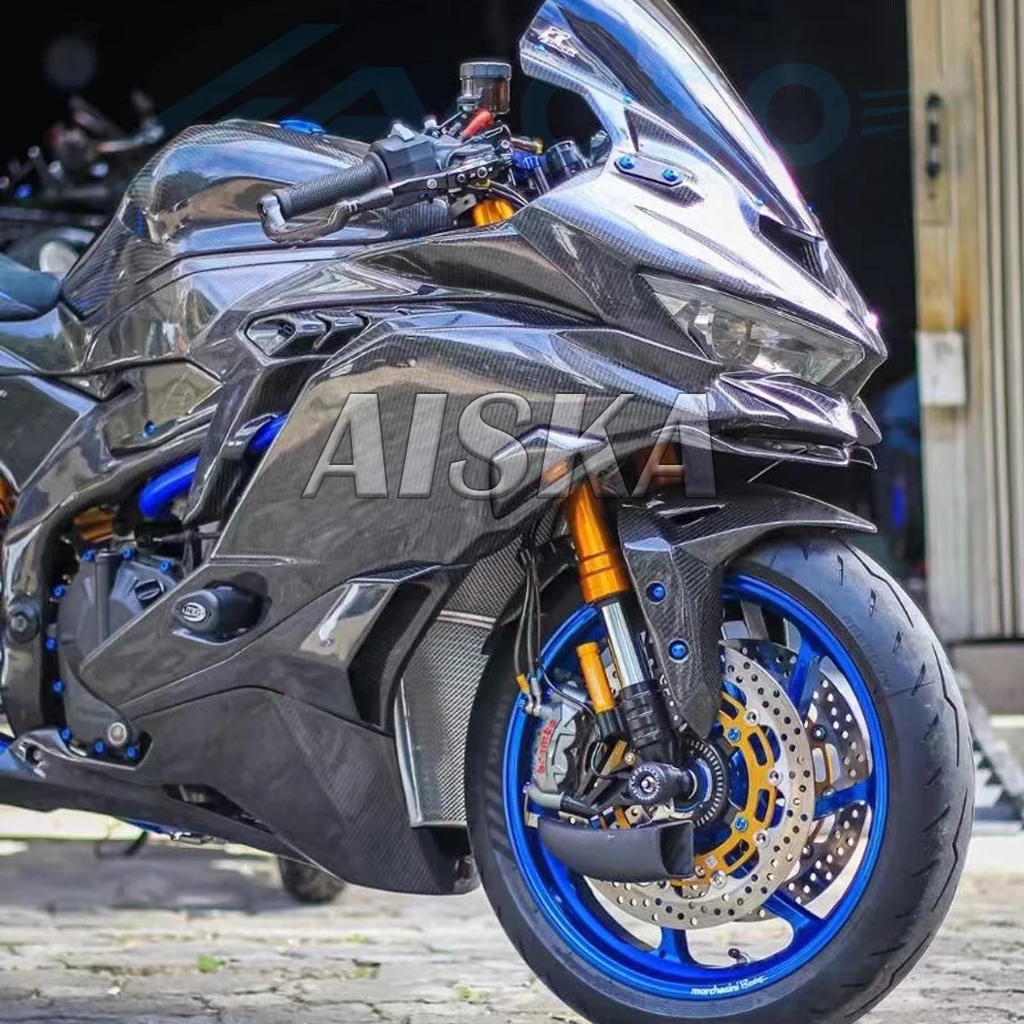 Fender Fuel Tank Side Panel Fairing Kit Dry Carbon Fiber