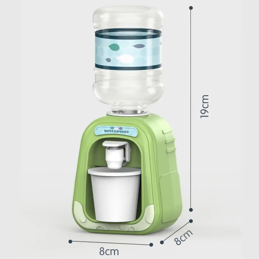 S0f72e4445d064366b198f173448c0fcaD 1PC Baby Kids Mini Water Dispenser for Children Gift Cute Water Juice Milk Drinking Fountain Simulation Cartoon Kitchen Toy Mallzona