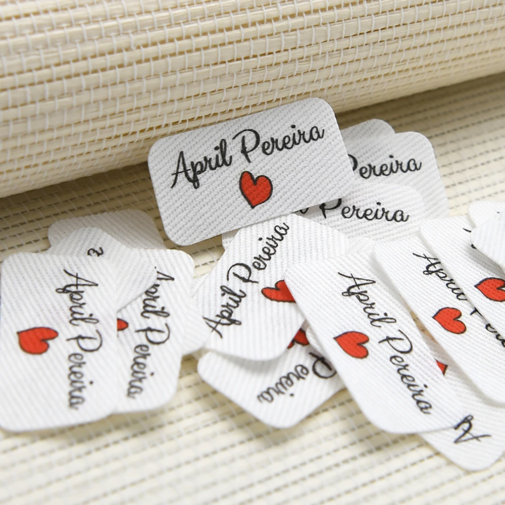 Etiquetas de algodón personalizadas: planchar y coser, 30x15 mm, 108  unidades/juego para ropa, manualidades de bricolaje, personalizadas para  amantes de la artesanía - AliExpress, image size:1000x1000