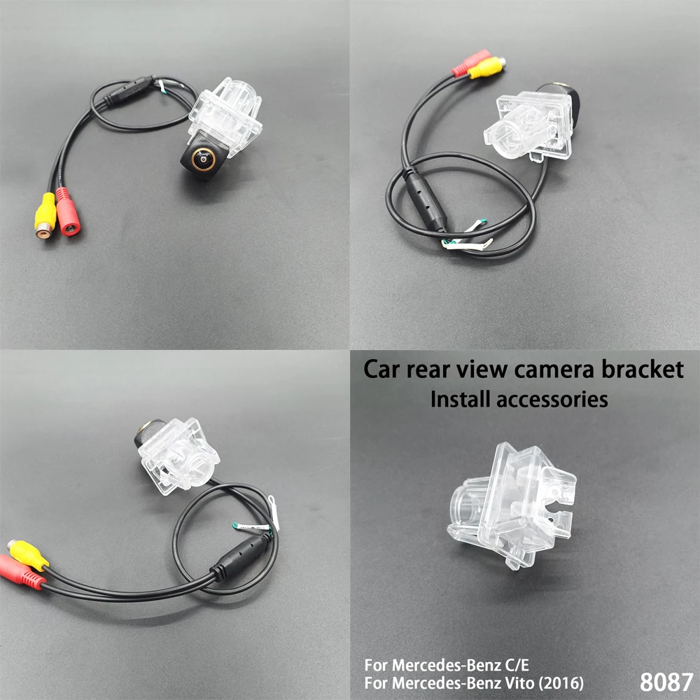 170도 AHD 1080P CVBS 자동차 후방 카메라 메르세데스 벤츠 MB C 클래스 W204 W212 W207 C207 20072015 차량 트랙/라인 표시