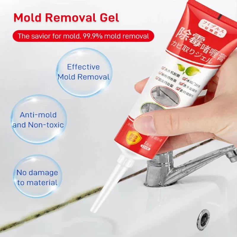 곰팡이 제거 젤Mold Removing Gel Mold Remover Strong Household Cleaner Kitchen StainRemoval Cleaning For Wall Tile Fur Mildew remover