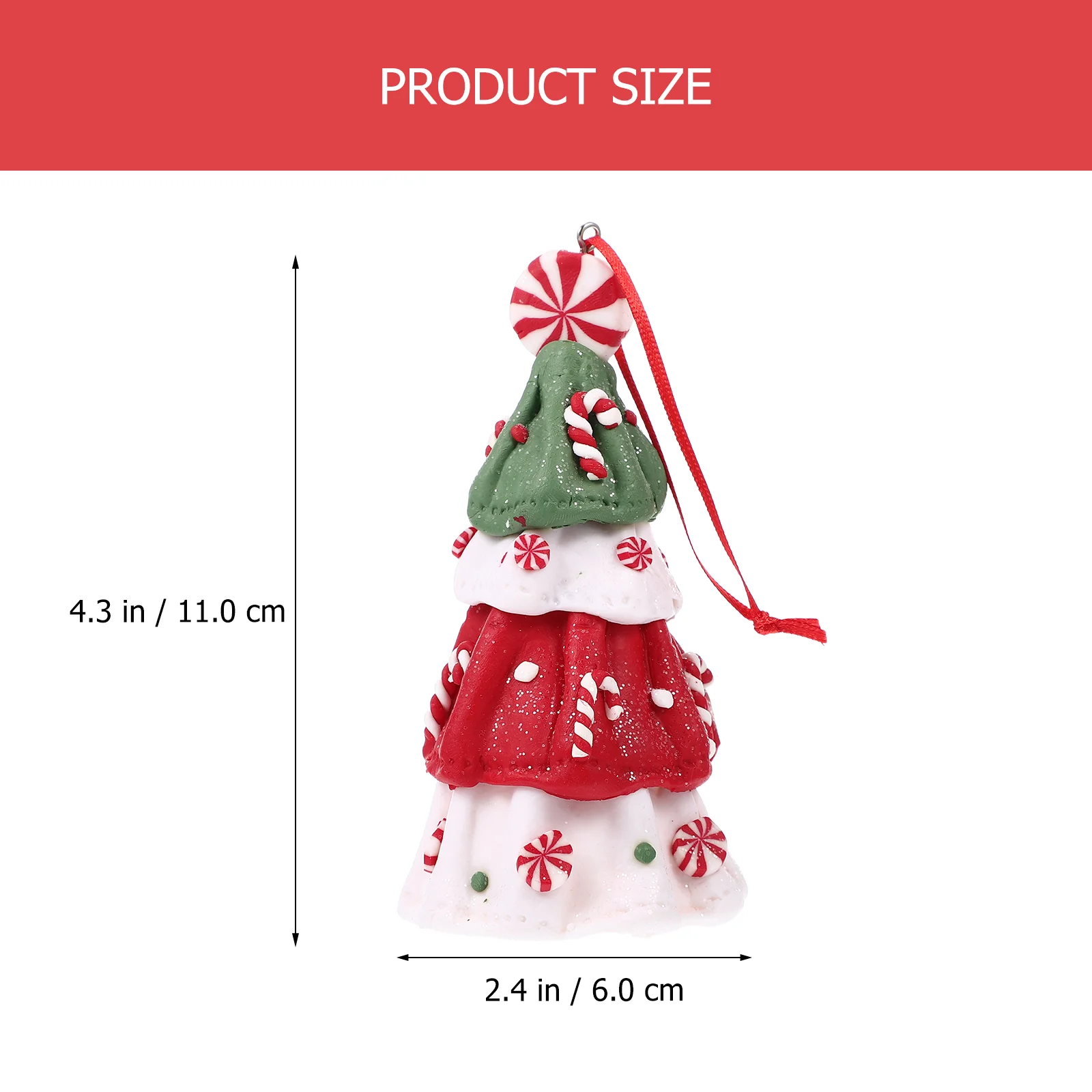 Decorations Christmas Tree Ornaments Pendant Soft Clay Angels Decors 2