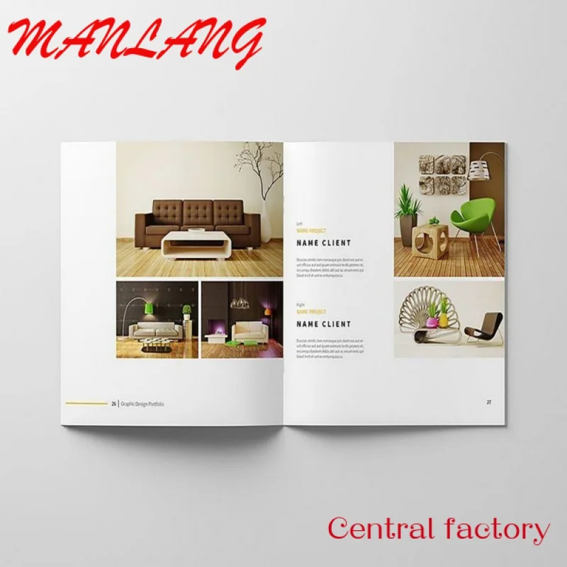 Custom  custom printed high quality factory cheap price A4 A5 two fold/three fold flyer / brochure printing