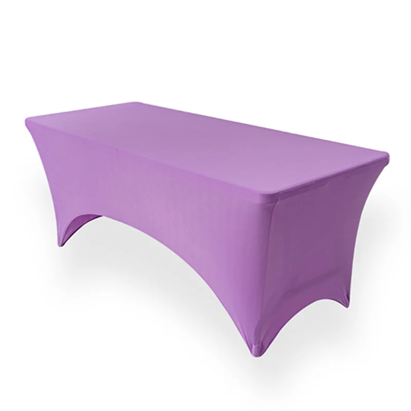 

Stretch table cover Long square table cover cover for conference wedding banquet