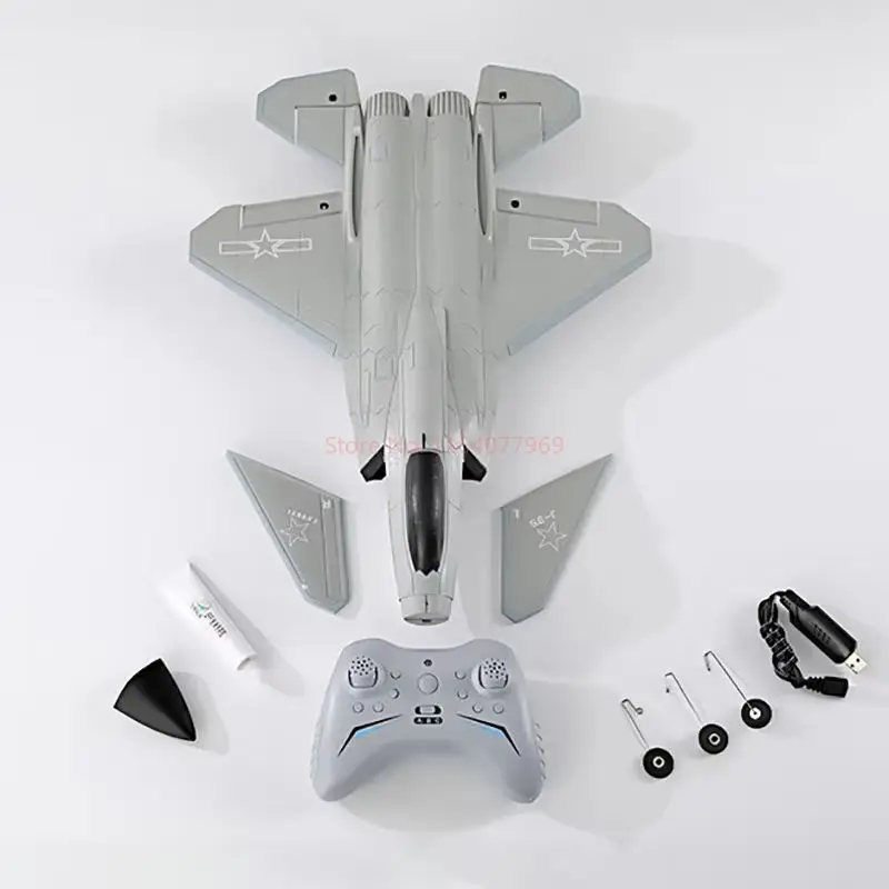 ブラシレス固定翼飛行機モデル,大型バイパス戦闘機,屋外リモコン,子供