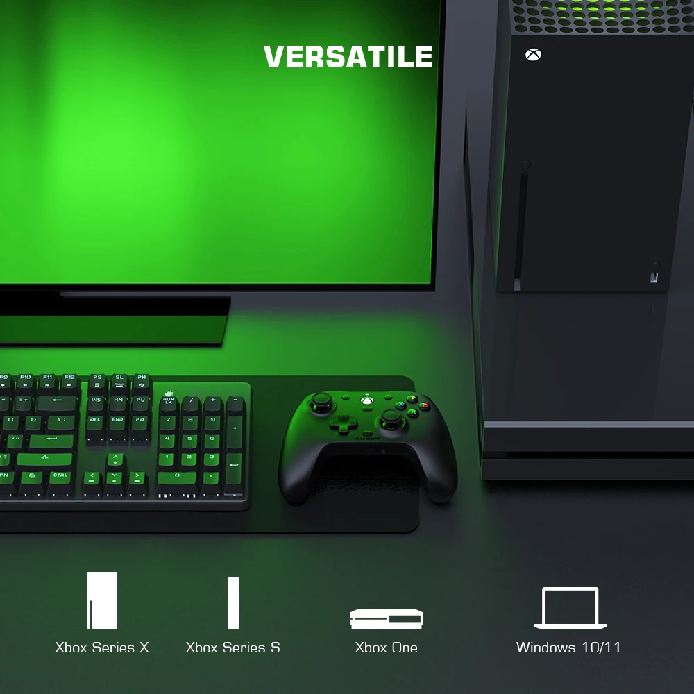 Controlador de Jogos Xbox Gamepad com Fio para Xbox Series x Xbox Series s Xbox One Alps Joystick pc Painéis Substituíveis Gamesir-g7 - Image 3