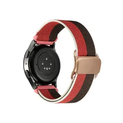 Soft Elastic Strap in 20mm/22mm - Universal Fit - Amazfit Active (Wheat - colored)