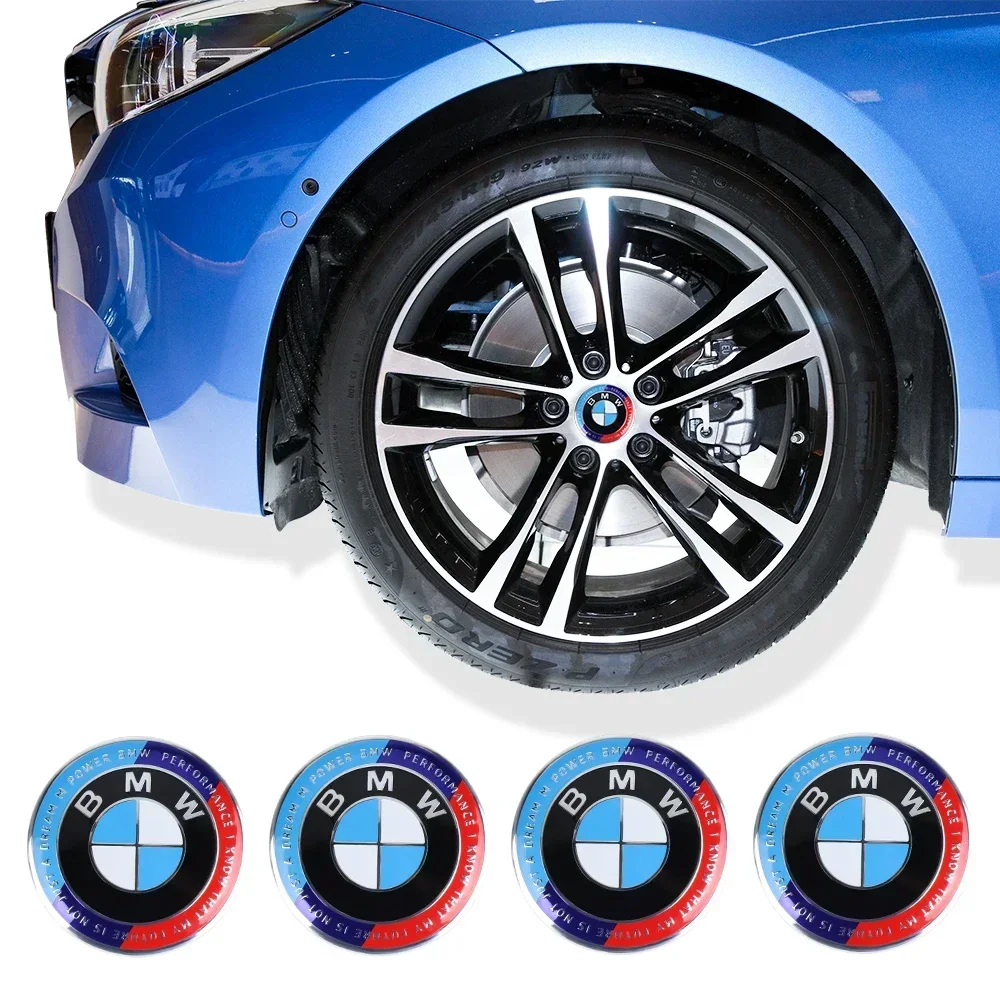 56/68mm Car Wheel Center Cap Badge Decorative Cover for BMW MINI S WORKS E39 E36 F20 E87 E46 F10 F20 E34 F10 E92 E38 E91