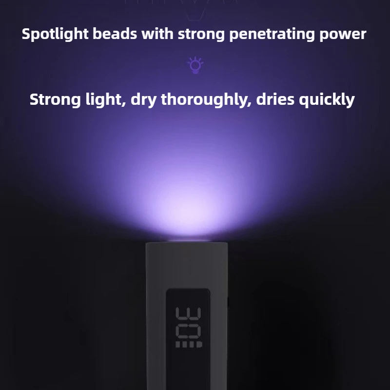 휴대용 네일 드라이어 램프 UV/LED 속건 젤 폴리쉬 경화 도구 USB 충전식 네일 아트 램프 (모든 젤 폴리쉬용)