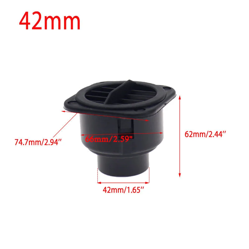 75mm Diesel Heizung Kanal Schlauch Rohr Luftkanal Air Vent Outlet Schlauch  Clip Für Webasto Eberspach Diesel Standheizung