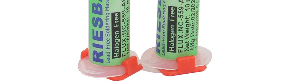 TMYLOKU 10 Stück RIESBA559 10 cc Lotpastenflussmittel NC-559-ASM Ölzylinder BGA Schweißflöte Flussmittel zum Löten NC 559 Lötflussmittel – Detail 11