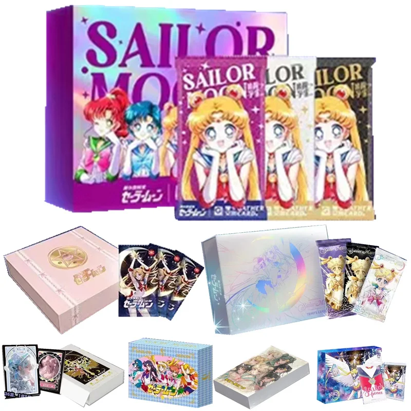 

31th Sailor Moon Card Anniversary Eternal Crystal Series Pretty Guardian Full Flash Edition Special PR Card Children's Toy Gifts