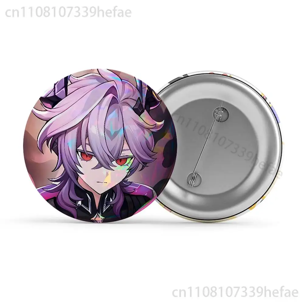 Genshin Impact Collectible Durin Badge - Round Cosplay Pin & Souvenir Gift