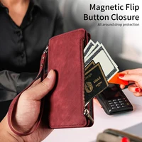 PU Leather Phone Case for Samsung Galaxy S25Edge Ultra S24 S23 S22 S21 S20 S10 S9 S8Plus FE Note20 Flip Wallet Style Phone Cover 6