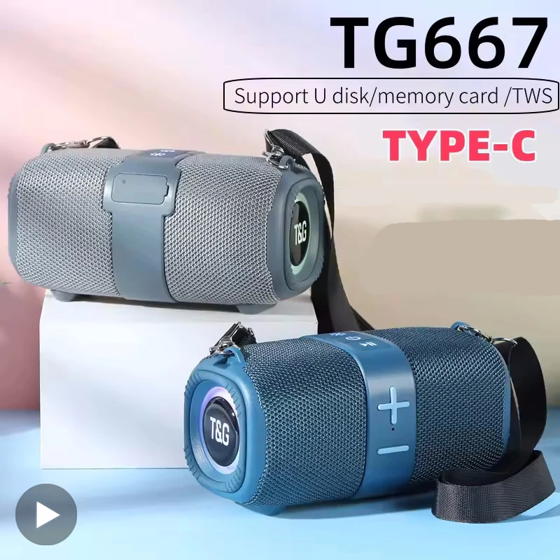 Portable Wireless Bluetooth Speaker Subwoofer Radio FM Computer Powerful Sound Box Music PC Bass Lamp Audio Caixa De Som Woofers - 2