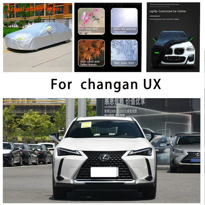 

For changan UX plus auto body protection, anti snow, anti peeling paint, rain, water, dust, sun protection, car clothing