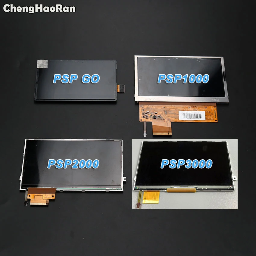 Chenghaoran For Psp Go 1000 2000 3000 Capacitive Black Lcd Screen