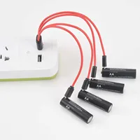Soshine AA Lithium Rechargeable Batteries 1.5V USB 3500mWh Battery for Game Machine Camera Smoke Detector Electric Toys Mouse 5