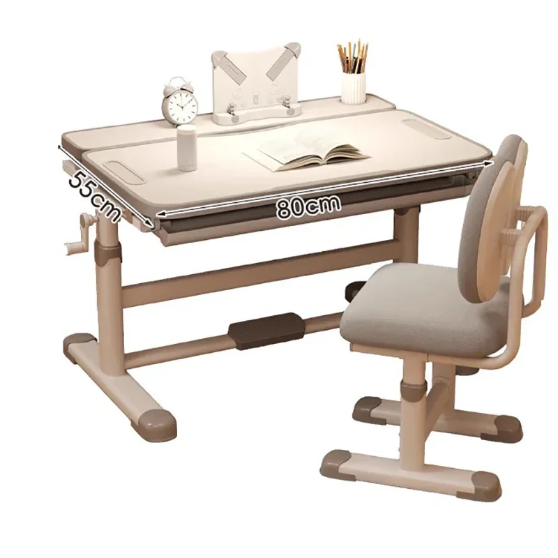 Elementary School Student Desk Table Children's Tables Baby Kids Furniture Room Desks Chair Set