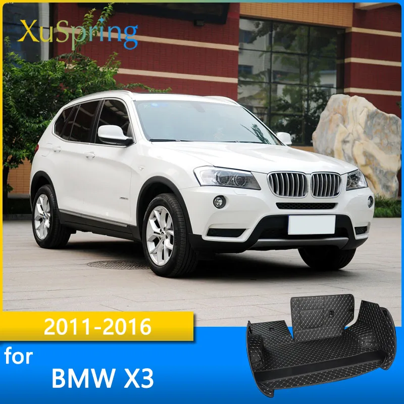 

Car Trunk Mat Cargo Liner For BMW X3 2011 2012 2013 2014 2015 2016 Rear Tail Durable Boot Cover Protective Styling