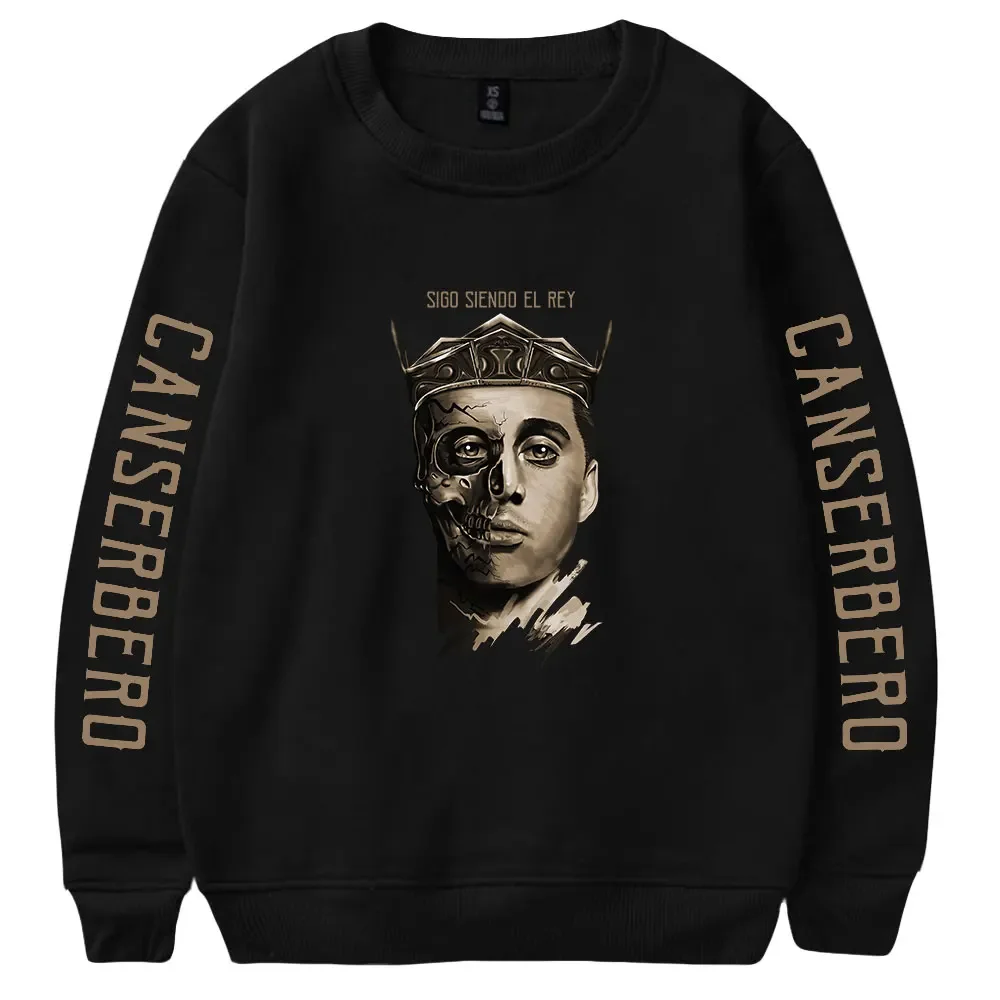 

Худи Rapper canserчел Merch оверсайз для женщин и мужчин с круглым вырезом и длинным рукавом Толстовка с круглым вырезом Повседневный Спортивный костюм Y2K одежда