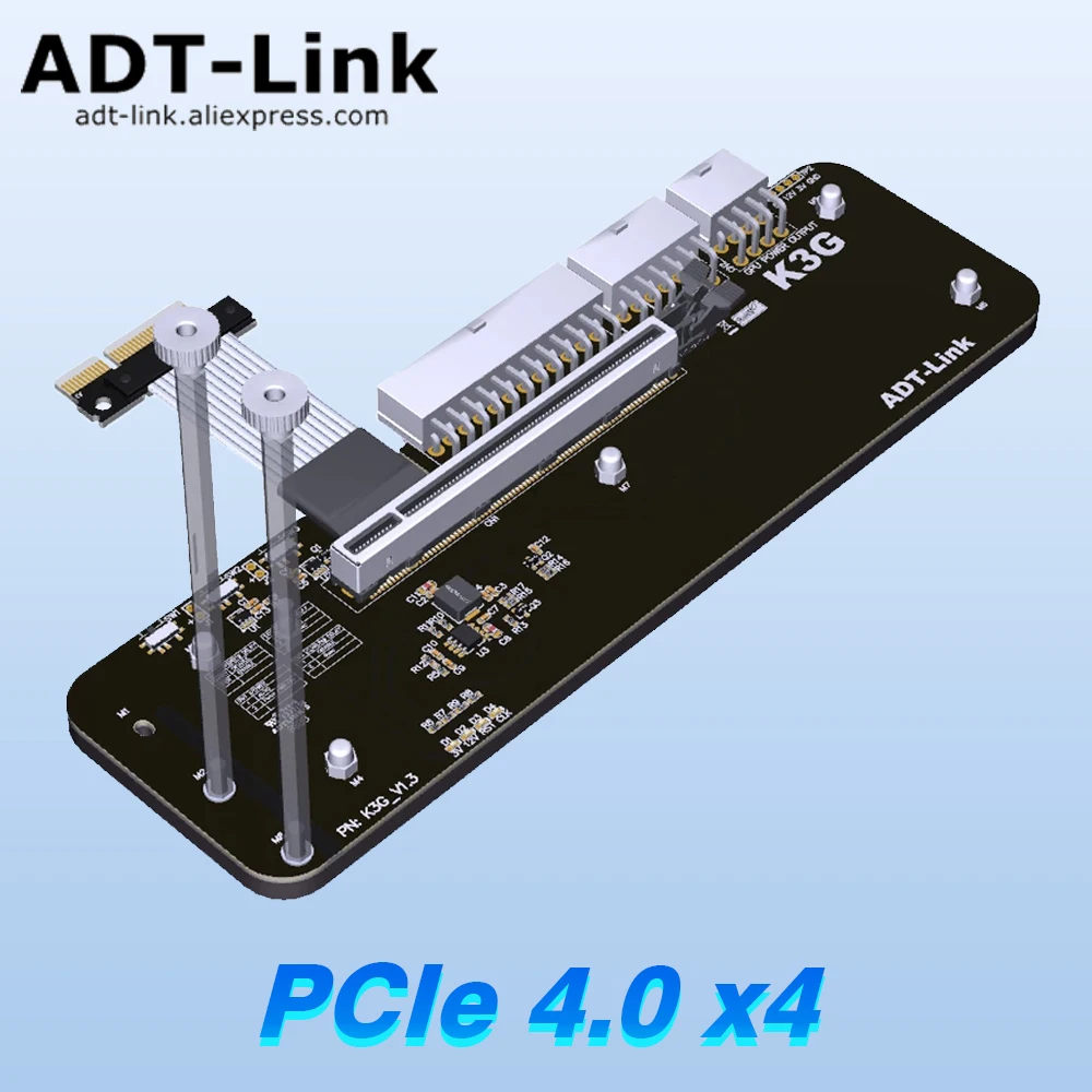 Pcie3.0 X4 Supporto Per Scheda Grafica Esterna Staffa Riser Cavo Adattatore Esterno Pci-Express Adattatore Egpu Per Itx Stx Nuc