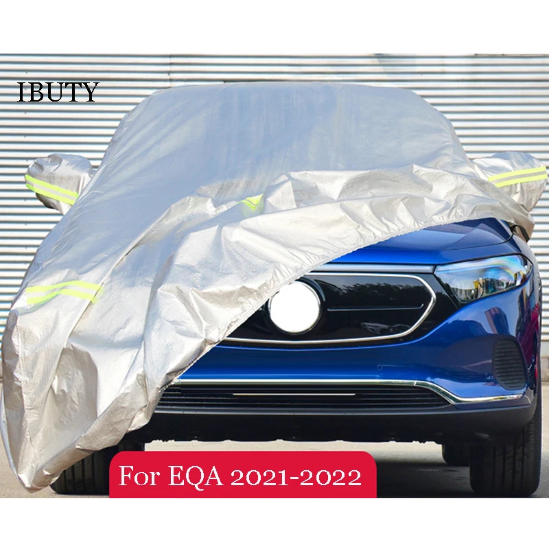 For Mercedes-Benz EQA 250 2022 2021 Customized Car Body Sunshade Cover  Waterproof Rain Snow Sun UV Protection Case Clothing