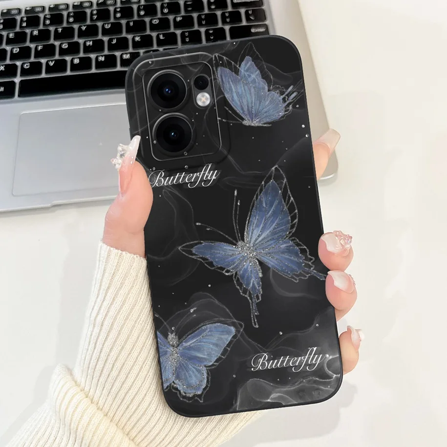 Fashion Bowknot Sunset Soft Silicone Phone Case Cover