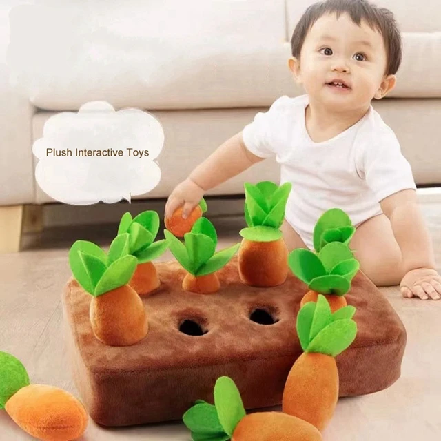 Seek Large Plush For Puppy Farm Dog Dogs Toys Snuffle Toys Carrot Dog Toy  Enrichment And Patch Carrot Dog 12 Carrots Puzzle Hide - AliExpress