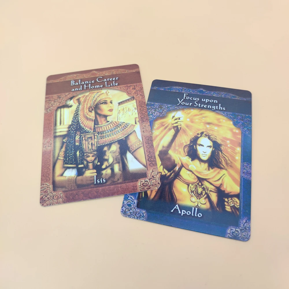 2023 New Ascended Masters Oracle Cards: 44-Card Deck Divination Prophet for Fortunetelling Fate Predictions Cards 2