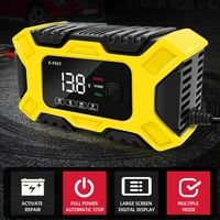 Car Battery Charger 12V Intelligent Pulse Repair LCD Display Car Battery Motorcycle Battery Charging Battery Repair Charger - Image 3